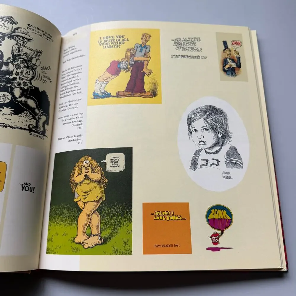 Odds and Ends by R Crumb Hardcover Book 2001
